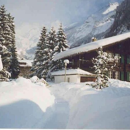 Familienferien Im Chalet Baergli Kandersteg Exterior photo